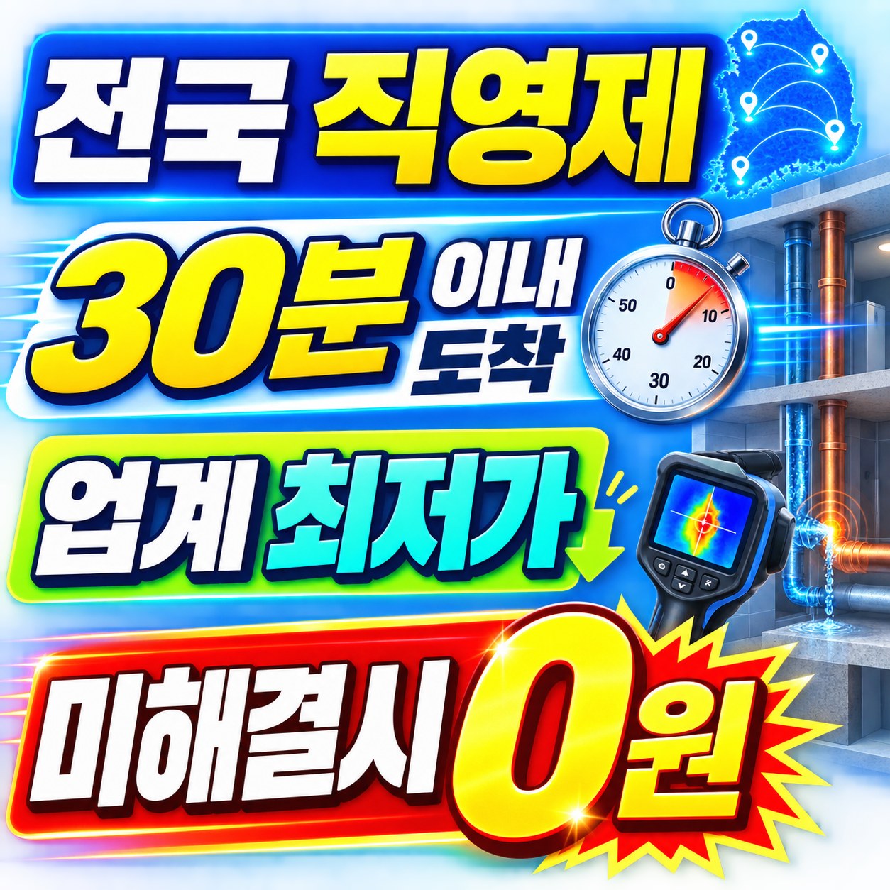 대전 누수탐지 업체 비파괴 정밀탐지